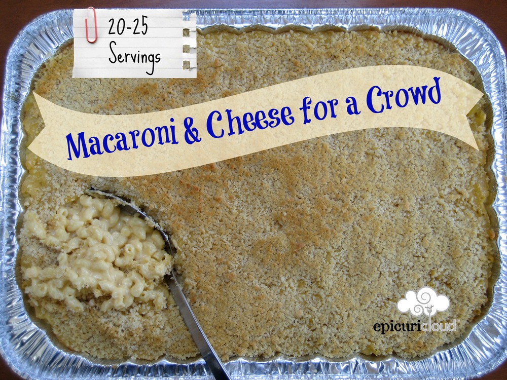 prepare mac and cheese ahead for potluck