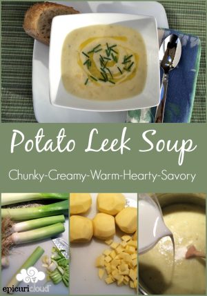 Potato Leek Soup | epicuricloud (Tina Verrelli)