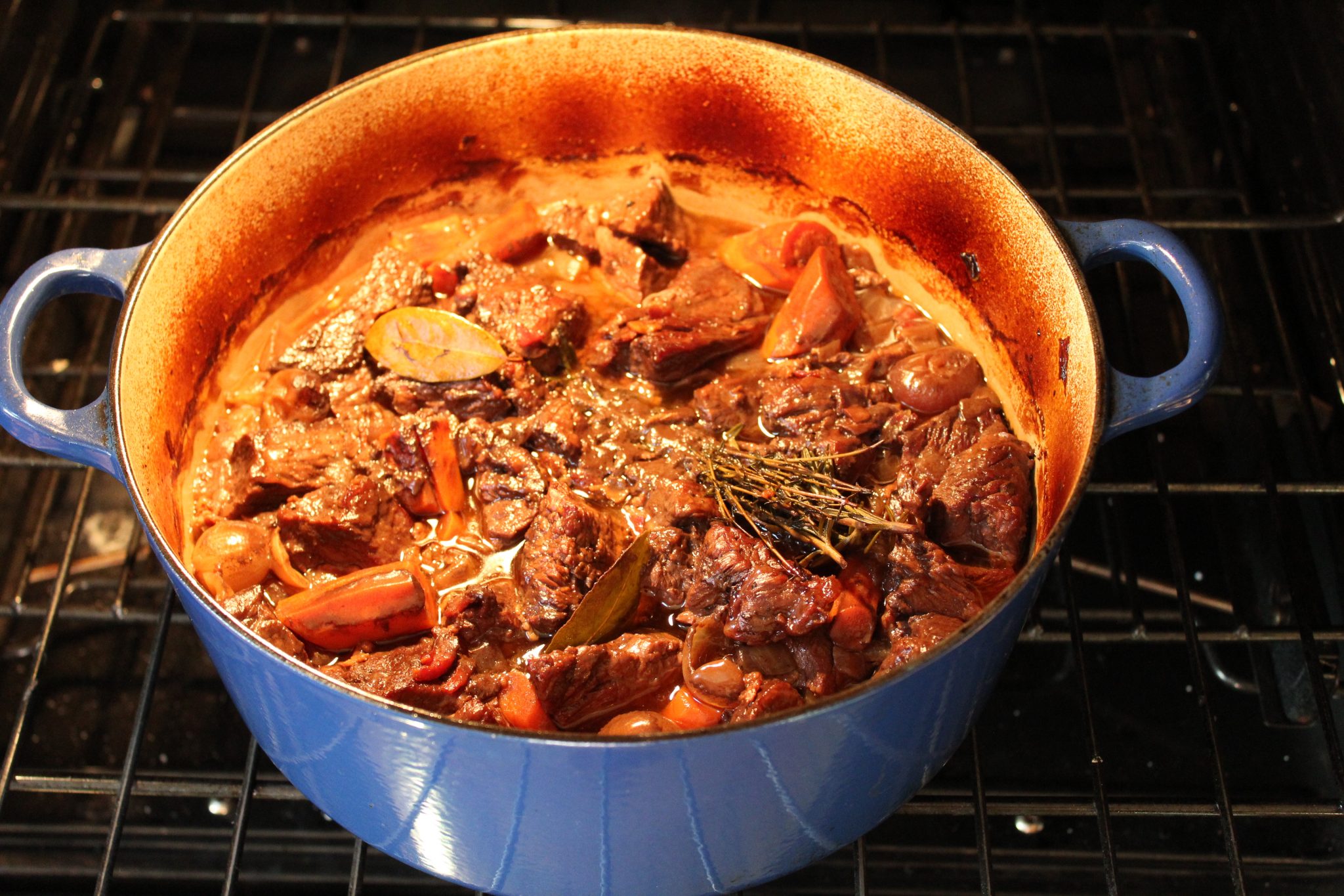 Beef Stew with Red Wine and Rosemary | epicuricloud (Tina Verrelli)