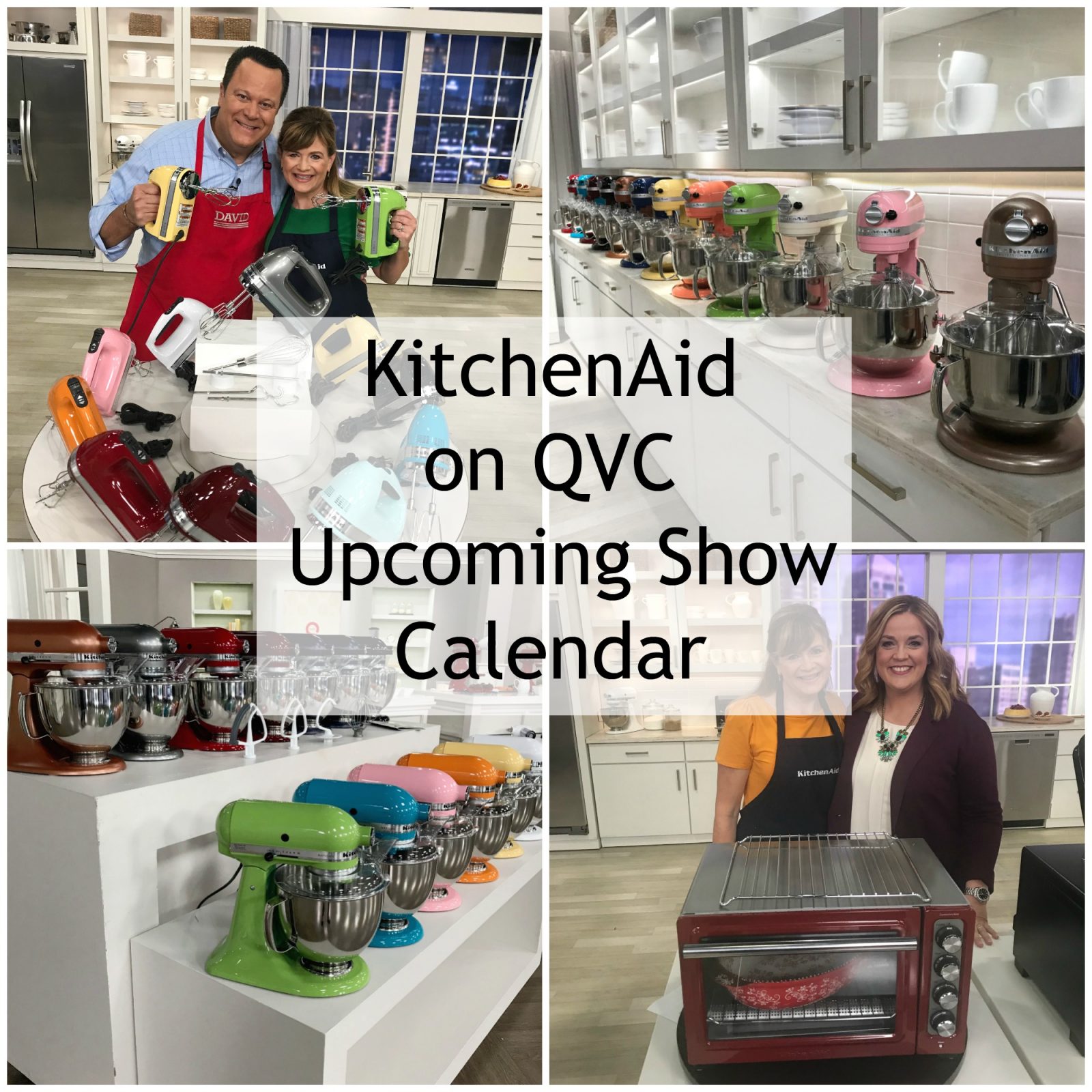 KitchenAid on QVC Shows Calendar epicuricloud (Tina Verrelli)