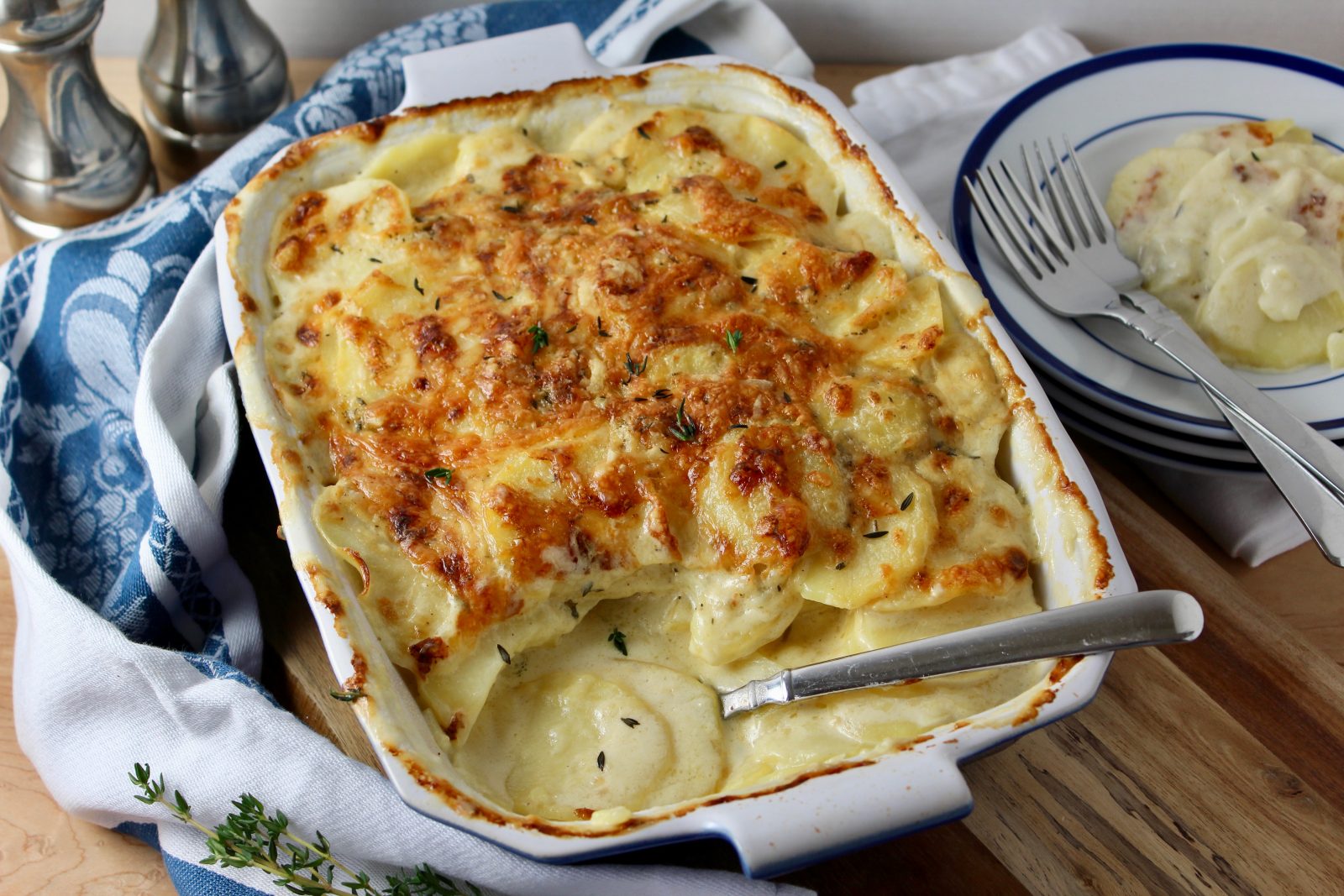 Creamy Potatoes Au Gratin | epicuricloud (Tina Verrelli)