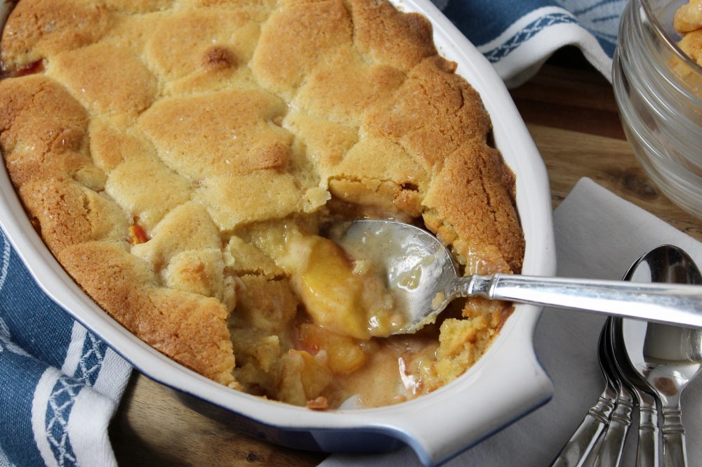 Sugar Cookie Peach Cobbler epicuricloud (Tina Verrelli)