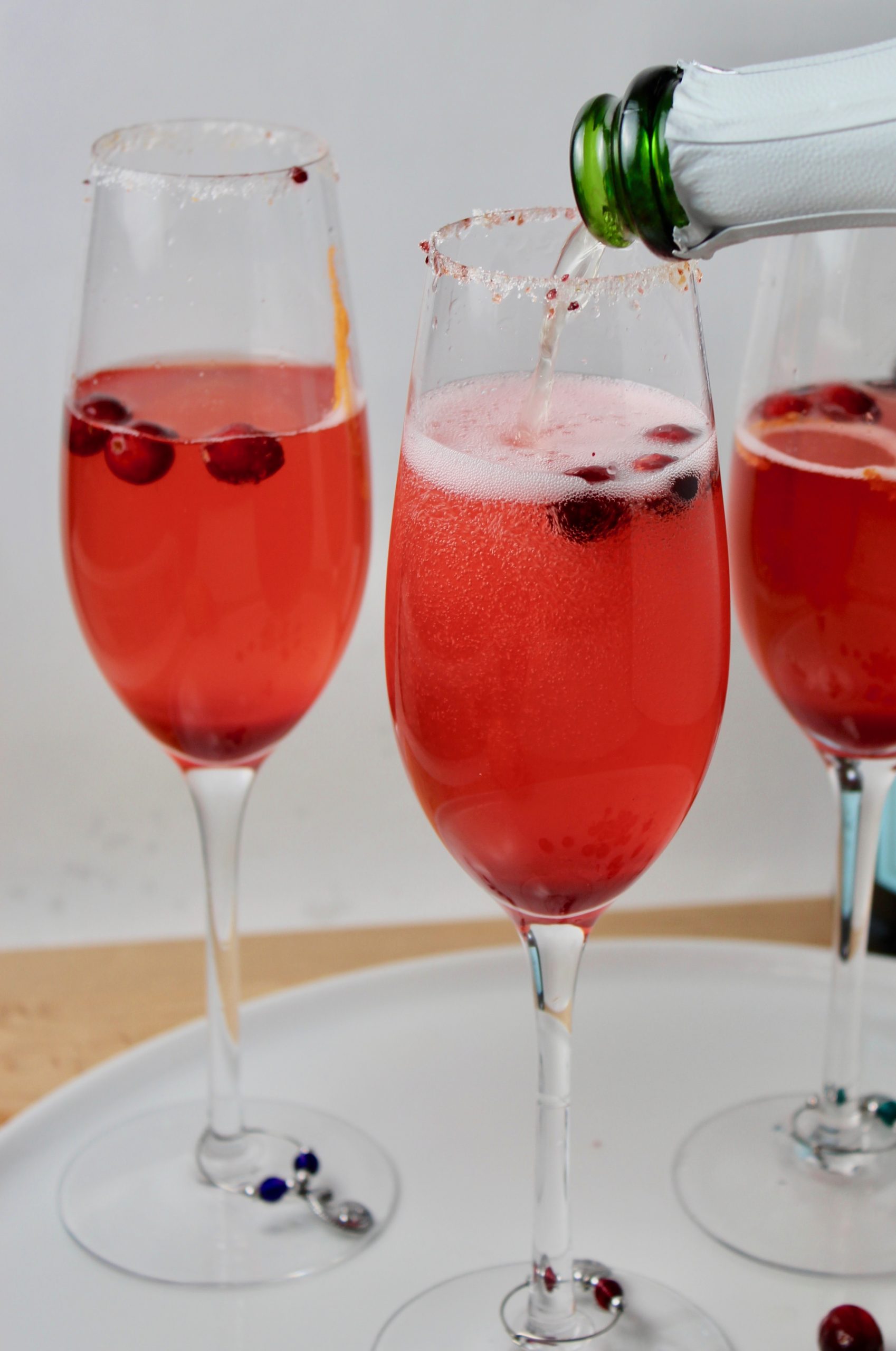 Cranberry Orange Prosecco Cocktail Epicuricloud Tina Verrelli