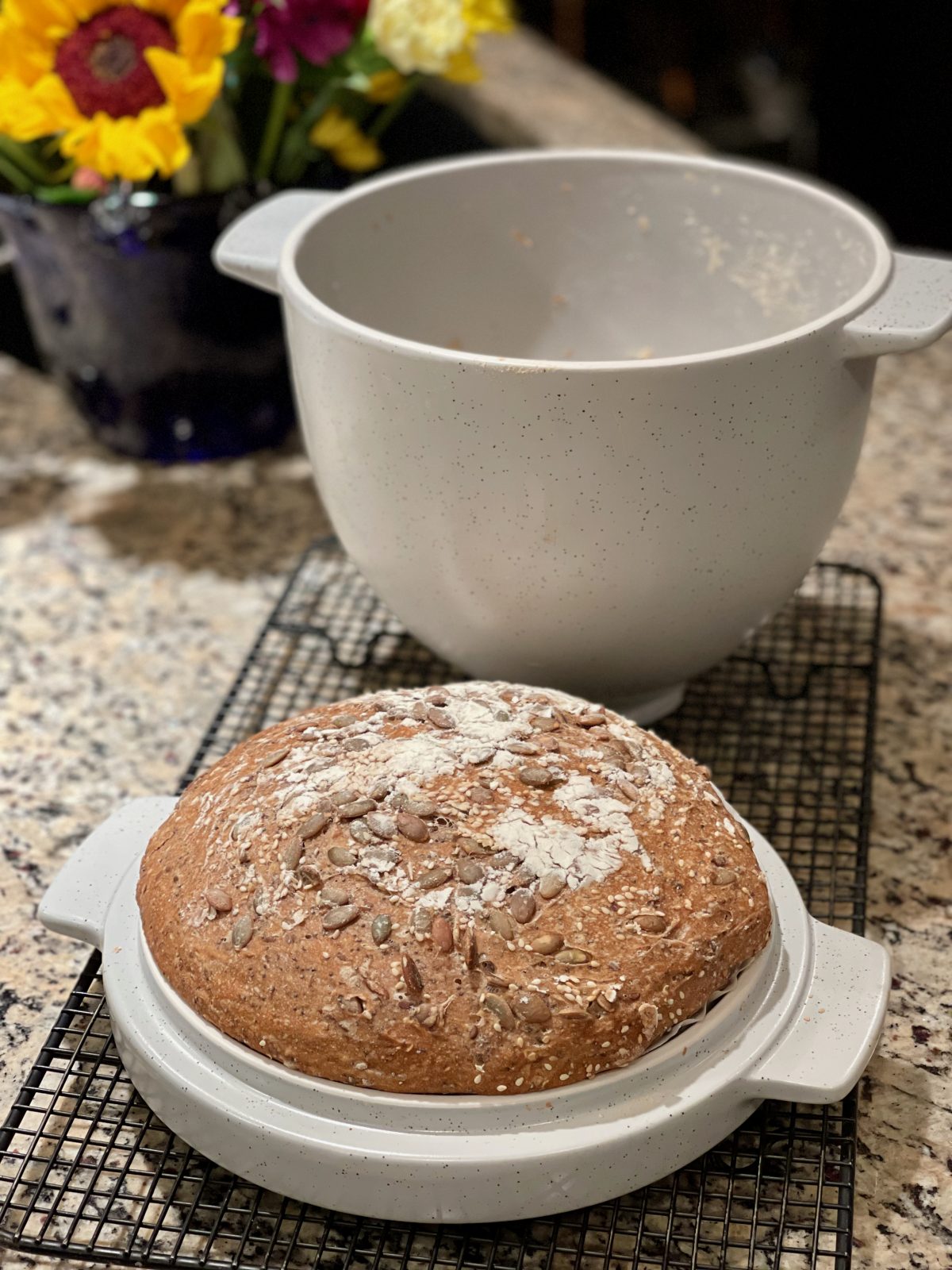 Crate and Barrel: GET IT HERE FIRST, KitchenAid Bread Bowl with Lid