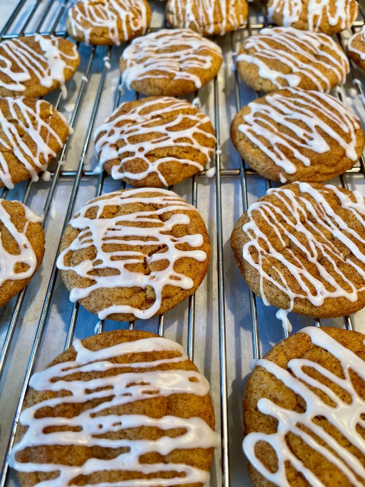 Chewy Pumpkin Snickerdoodle Cookies Epicuricloud Tina Verrelli