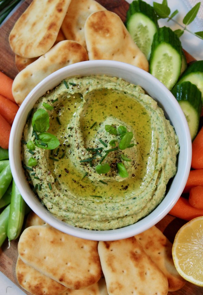 Green Goddess Hummus | epicuricloud (Tina Verrelli)